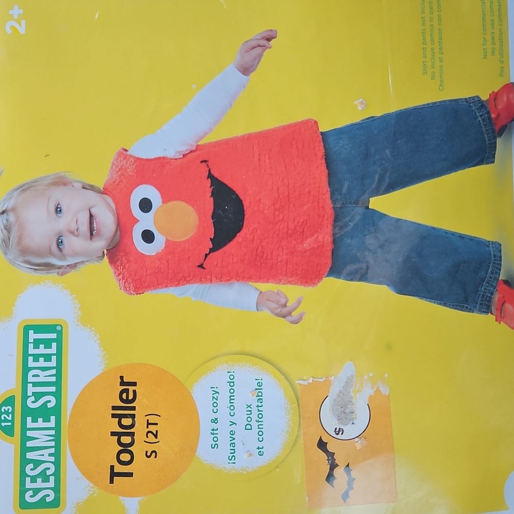 Sesame Street Elmo Fleece Vest - Vivid Red